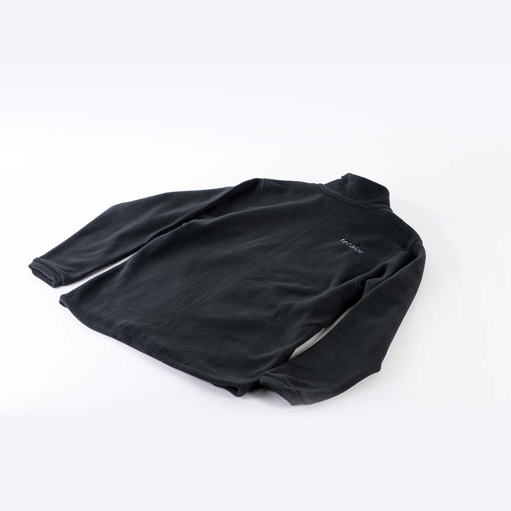 Fleecejacke, schwarz Größe M