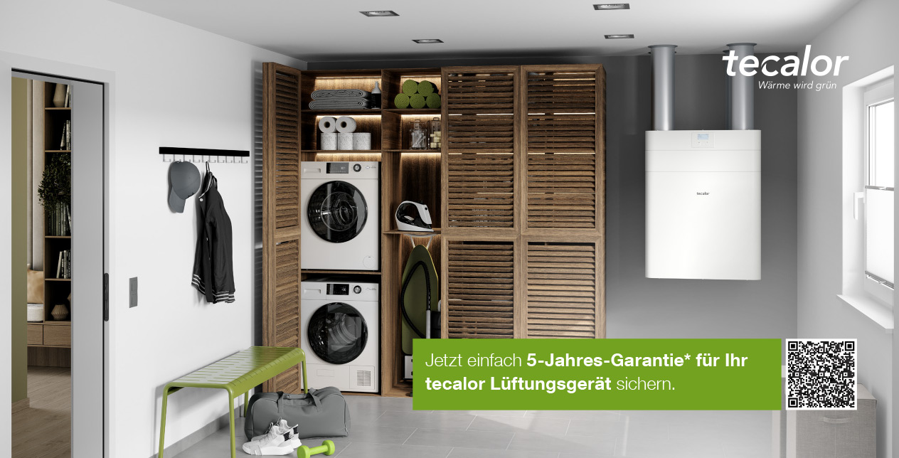 Flyer 5-Jahresgarantie Lüftung
