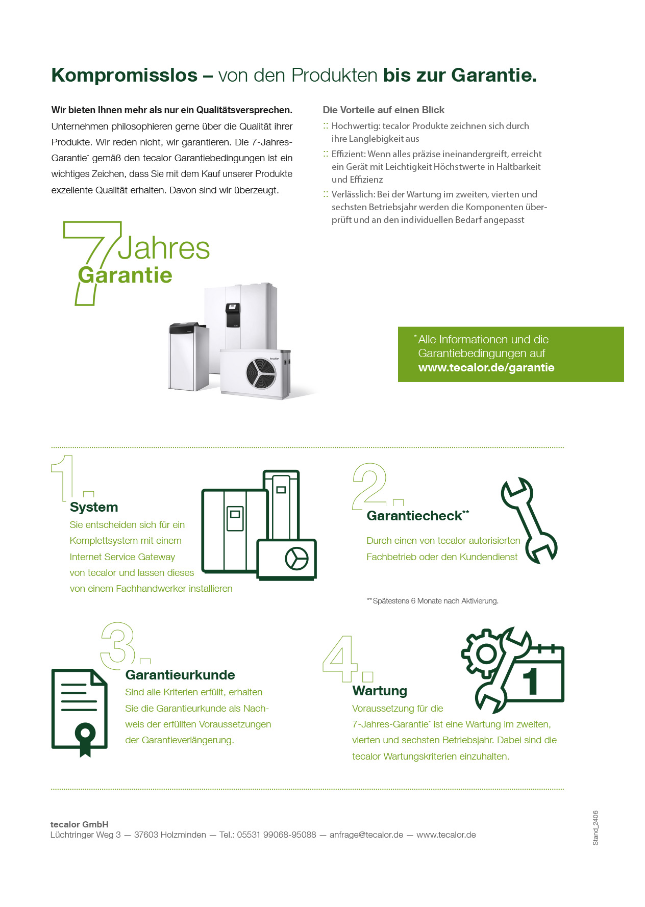 Flyer 7-Jahresgarantie Wärmepumpe