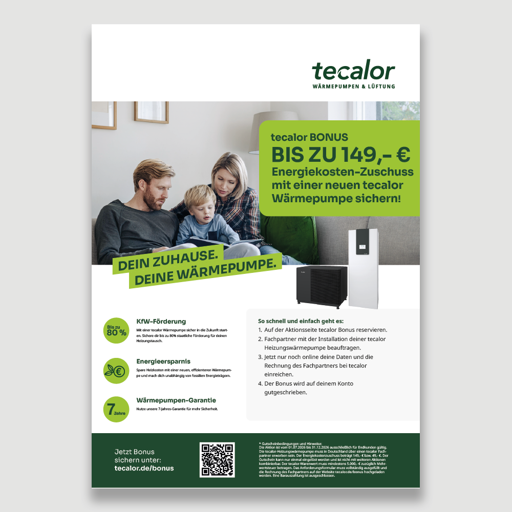 Flyer tecalor BONUS